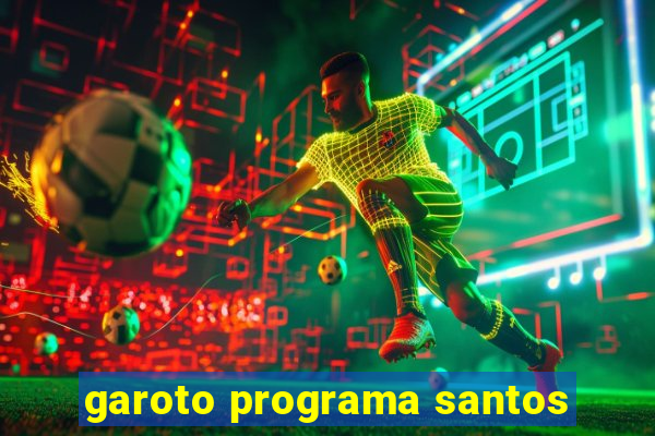 garoto programa santos